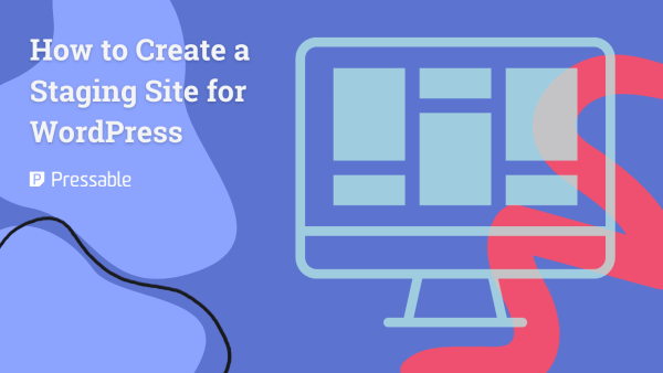 WordPress staging site