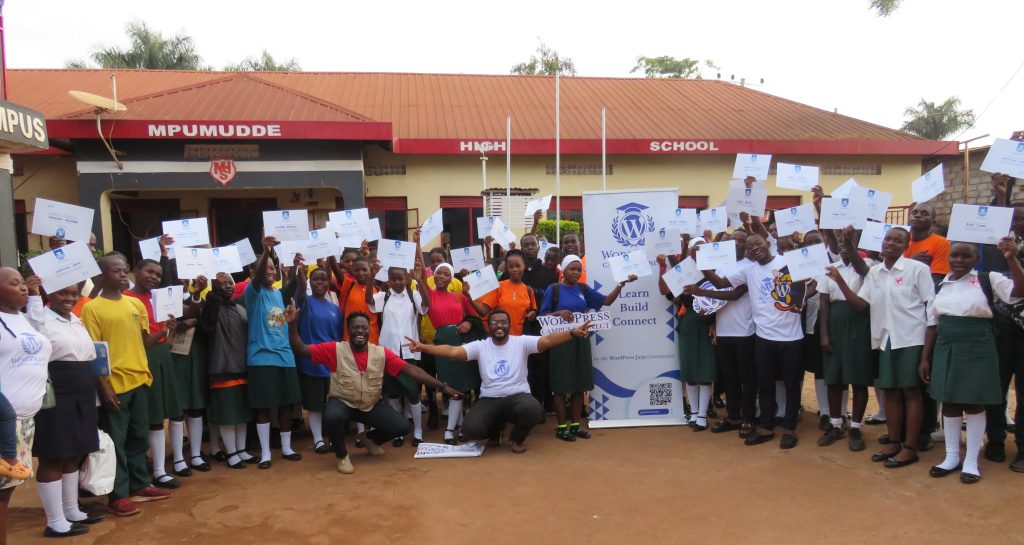 WordPress Campus Connect Jinja 2025: Piloting Africa’s Largest School Outreach