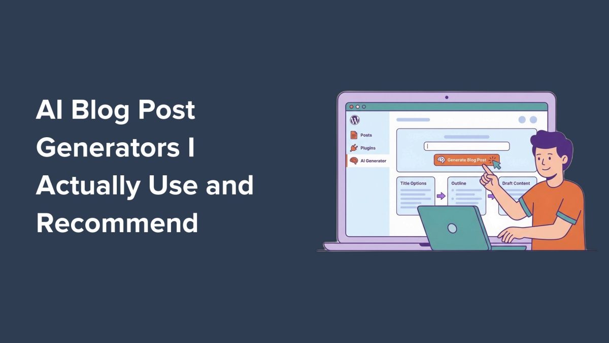 5 Best AI Blog Post Generators for WordPress Bloggers