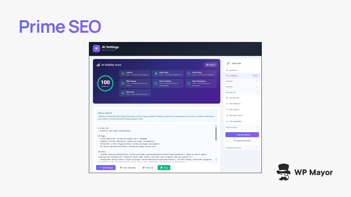 Prime SEO Review: A WordPress Plugin Built for AI Search