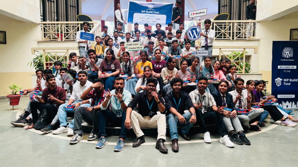 Bhopal Hosts WP Build Tour 2025: Empowering 1700+ Students Across Central India