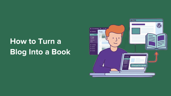 wordpress blog into a book