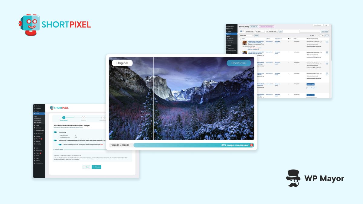 ShortPixel: Boost WordPress Speed with Smarter Compression