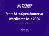 WordCamp Asia 2026