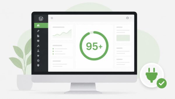 green Core Web Vitals WordPress