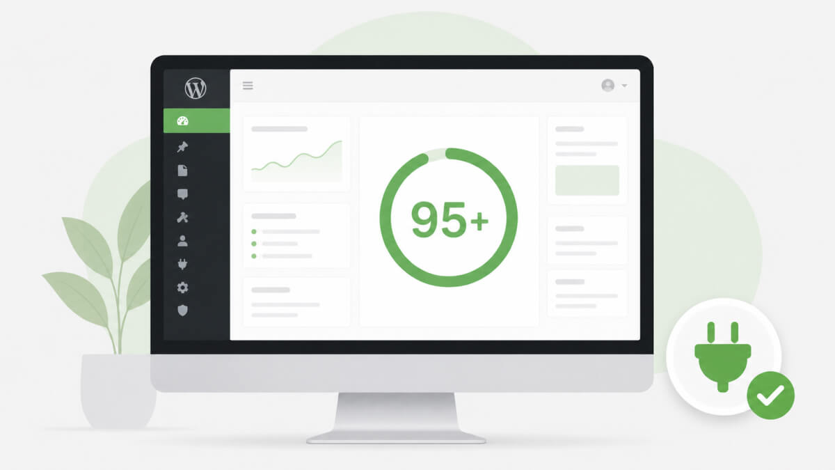 green Core Web Vitals WordPress