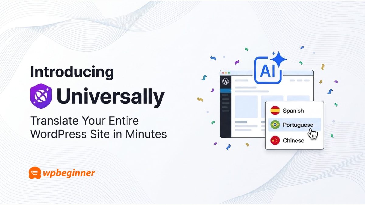 Introducing Universally: Translate Your Entire WordPress Site with AI in Minutes